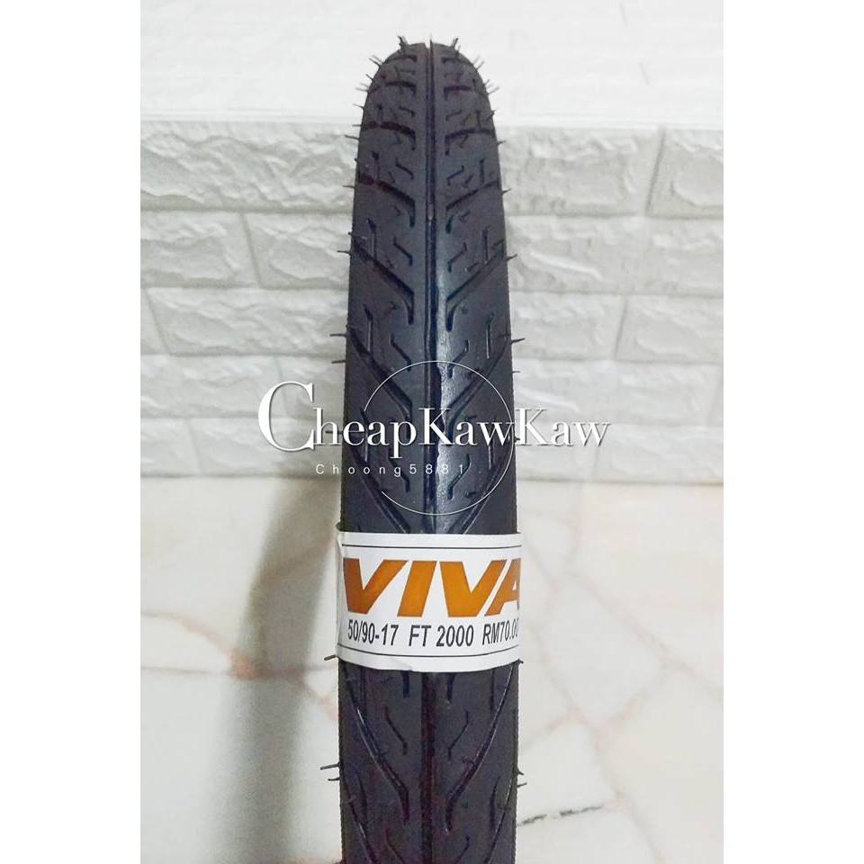 Tayar Viva Ft2000 Tube Type 50 90 17 60 90 17 70 90 17 Shopee Malaysia