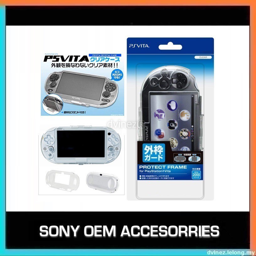 Sony Playstation Vita Slim Design Crystal Case Psvita 1000 00 Fat Slim Hard Protection Cover Case Shopee Malaysia
