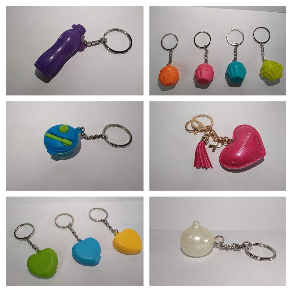 Tupperware Assorted Keychain Collections ( Ready Stock ) Shopee Malaysia