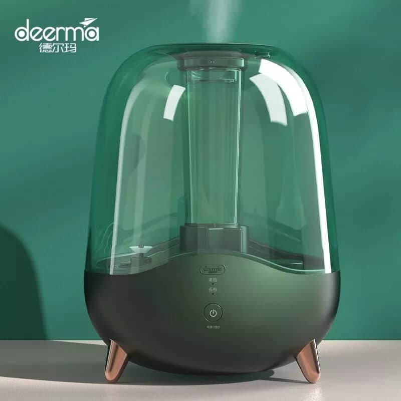【Z2I】Deerma DEM - LD200 4L Air Humidifier Cool Mist Aromatherapy Mute Air Diffuser Purifier Low Noise For Bedroom