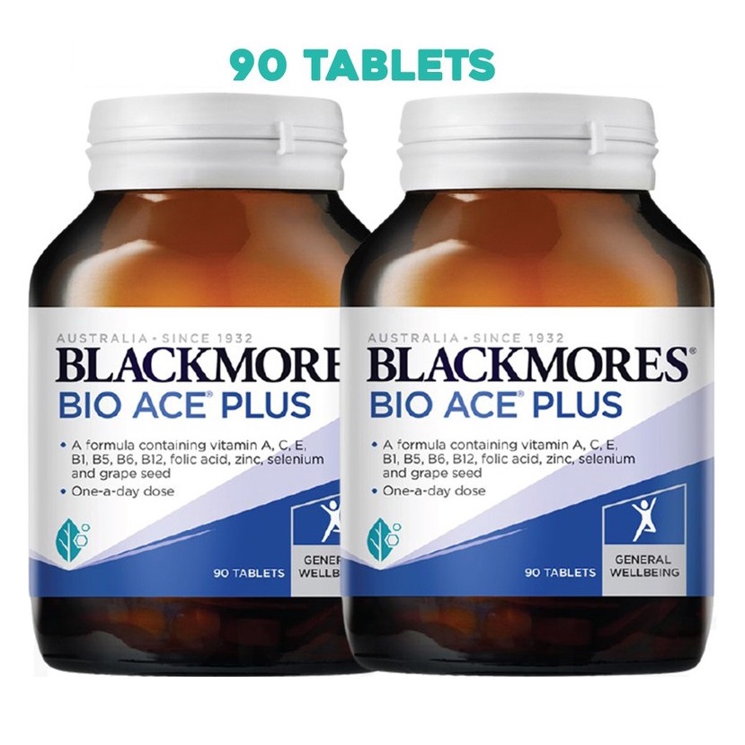 Blackmores Bio Ace Plus 90 Tabs (Multi Vitamins Minerals) | Shopee Malaysia