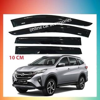 8cm & 10cm Air Press Window Door Visor Wind Deflector For 