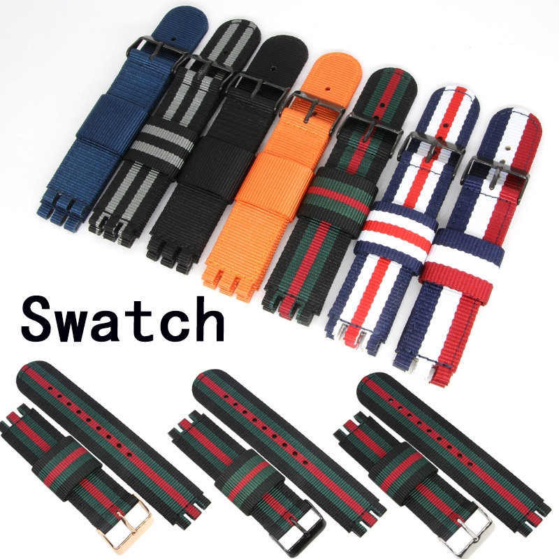 swatch canvas strap