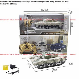 remote control military tanks