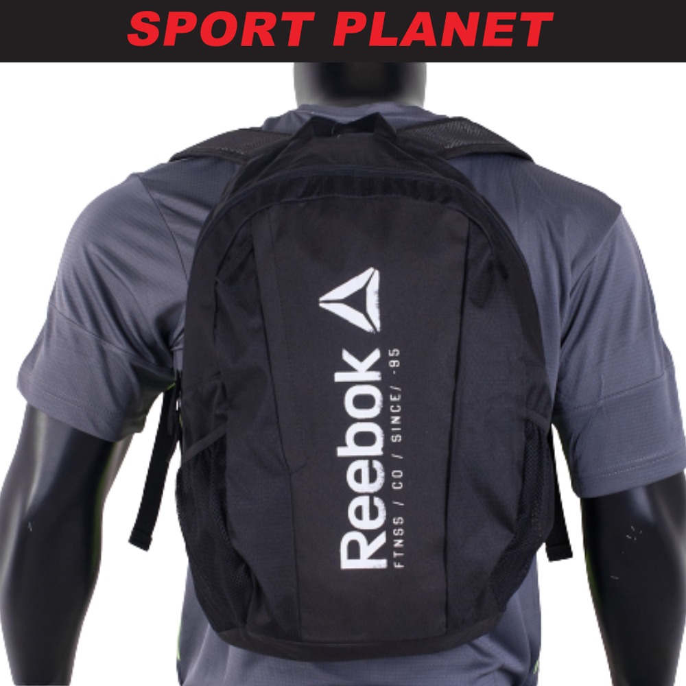 Reebok Unisex Foundation black Backpack Bag Accessories (BK6011) Sport