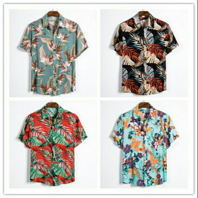 Baju Lelaki Kemeja Bunga Printed Viral Shopee Malaysia Baju Lelaki Kemeja Bunga Printed Viral Shopee Malaysia