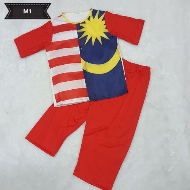 Baju bendera baju merdeka