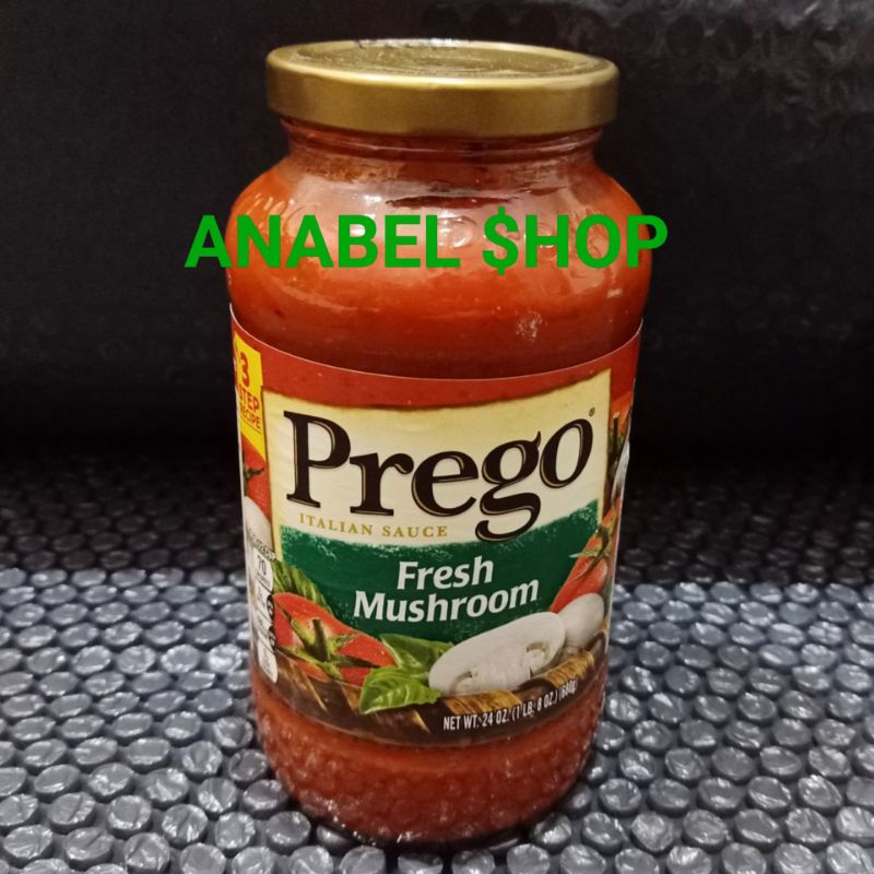 Prego Pasta Sauce Spaghetti Fresh Mushroom Italian Spaghetti Sauce Shopee Malaysia