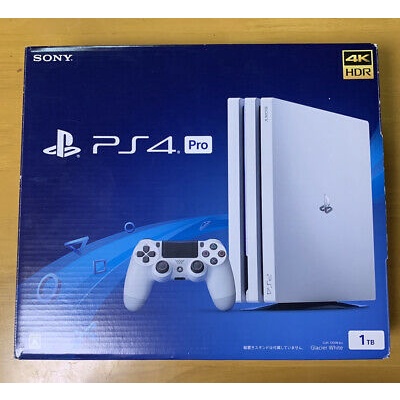 Sony Ps4 PlayStation 4 Pro 1TB CUH-7200B B02 Glacier White good