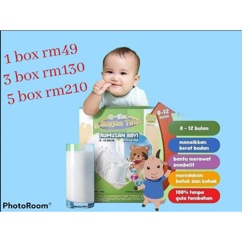 Free Shipping R Rayyan Tiflac Susu Rumusan Bayi Shopee Malaysia