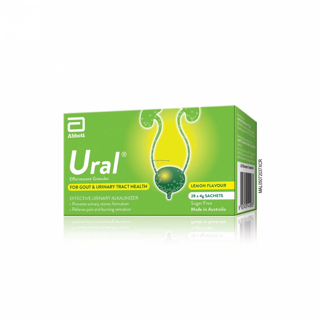 URAL EFFERVESCENT SACHETS [LOWEST PRICE WITH LONG EXPIRY!!!] Ural