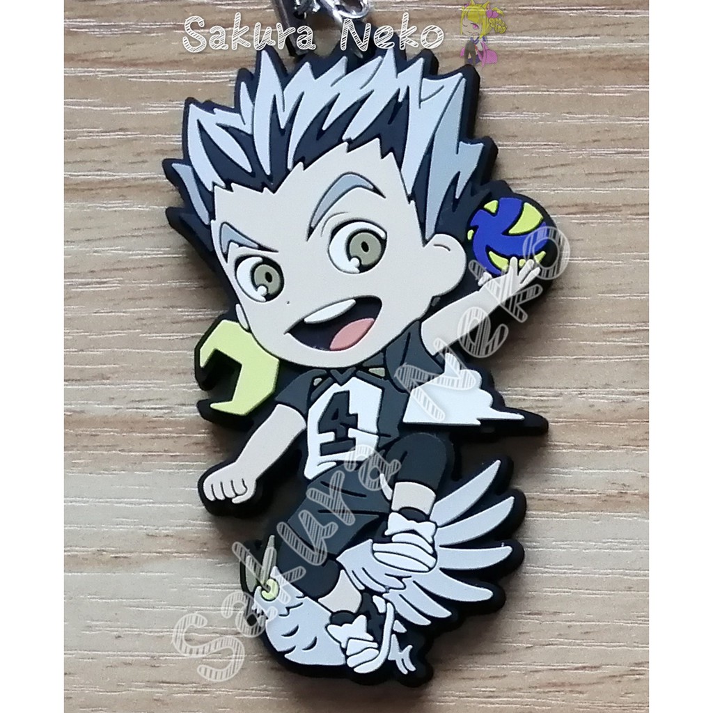 Ready Stocks Haikyuu Haikyu 排球少年 ハイキュー Anime Rubber Strap Keychain 动漫 周边 橡胶 挂件 Shopee Malaysia