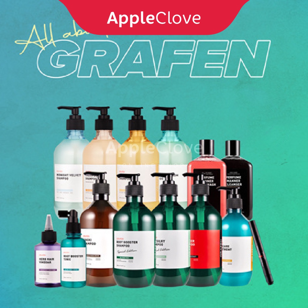 Grafen Perfume Hair Shampoo AntiDandruff Care AntiHair Loss 500ml