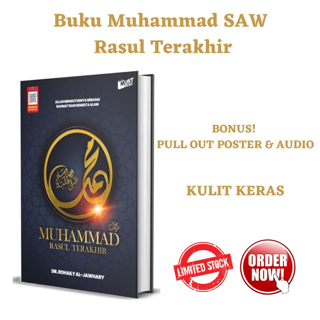 [Ready Stock] Book Muhammad SAW Rasul Terakhir-Buku Kenali Rasullulah ...