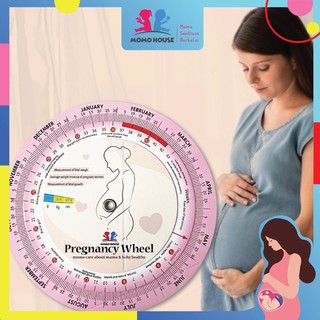 Pregnancy OB Wheel Obstetric Wheel Pregnancy Calculator Wheel Roda Kehamilan