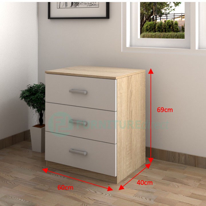 Furniture Direct LIBERTY 2 over 3 chest drawer