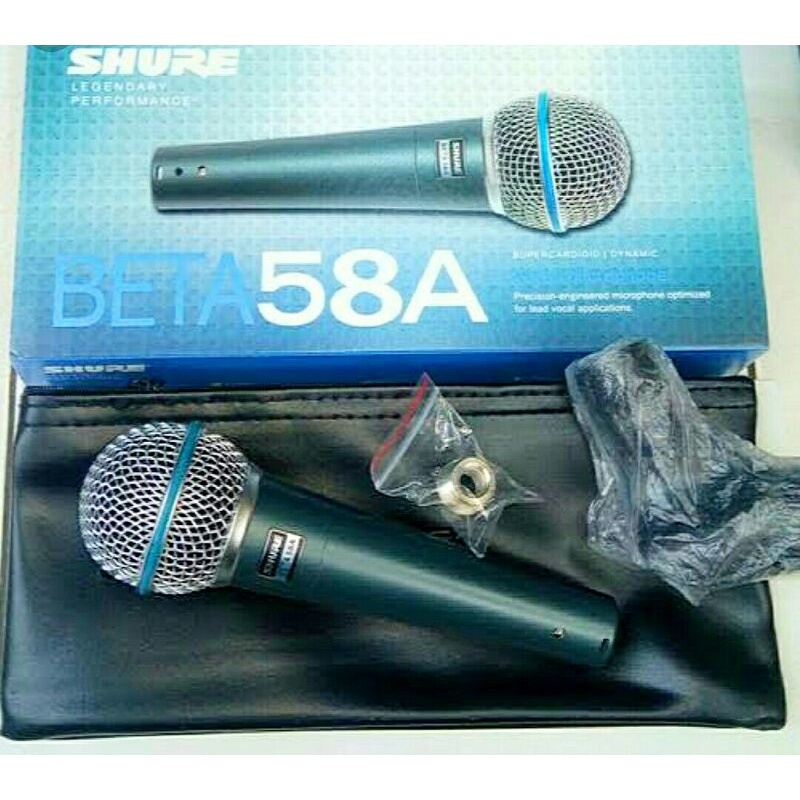 Shure BETA 58A Microphone / Microphone Shopee Malaysia