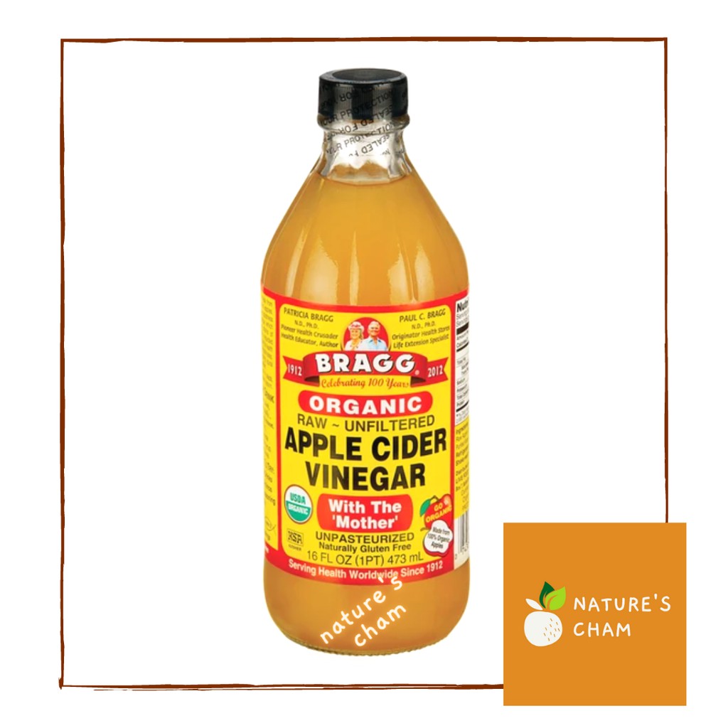 Bragg Organic Apple Cider Vinegar (473ml / 946ml) | Shopee Malaysia