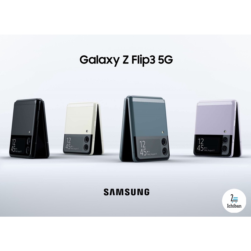 Ready Stock Samsung Galaxy Z Flip 3 5g Sm F711 8gb 128gb 256gb Premium Smartphone Shopee Malaysia