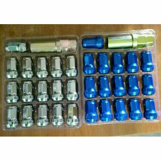16pcs/set New Wheel Nut M12x1.5 Proton,Perodua,Toyota 