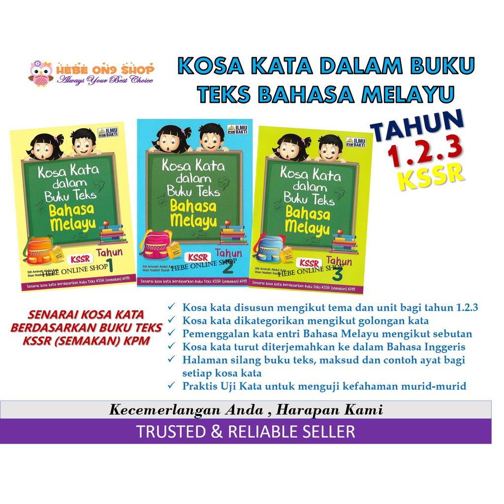 Kosa Kata Dalam Buku Teks Bahasa Melayu KSSR Tahun 1 ...