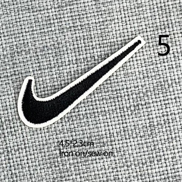 nike swoosh leather patch