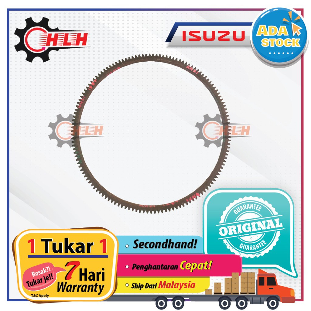 Hicom Perkasa Mtb Isuzu Nkr Npr Hf Flywheel Ring Gear T