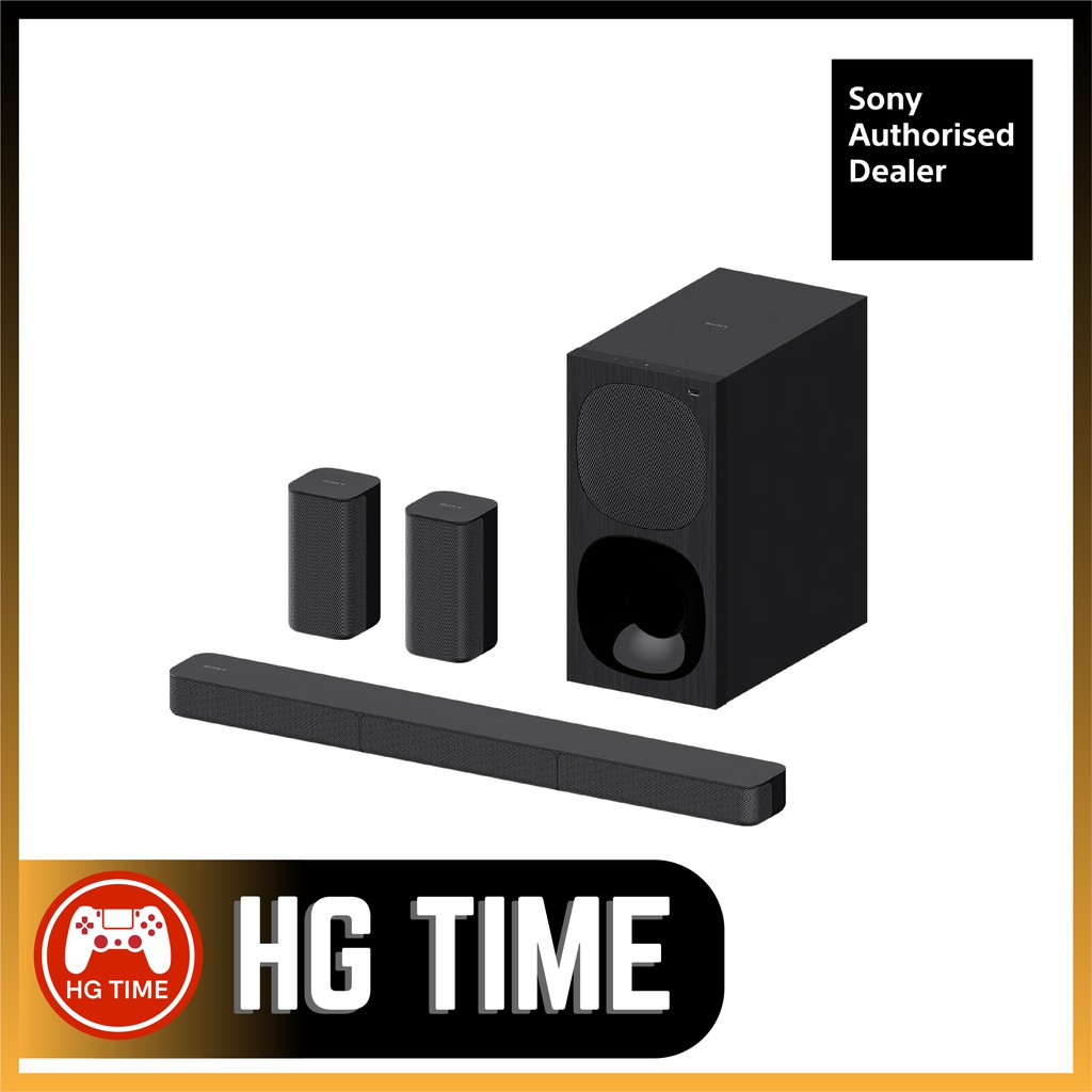 【SONY AUTHORIZED】 Sony HTS20R 5.1ch Home Cinema Soundbar System Home