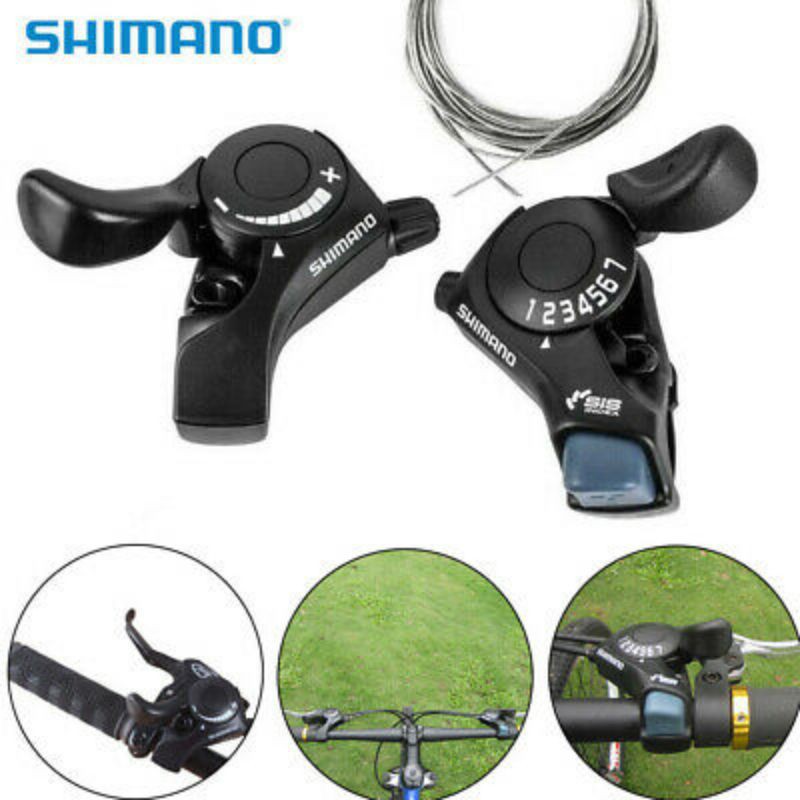 Shimano Shifter TX307 Basikal Derailleur Shifter 7 Gears 21 Speed MTB