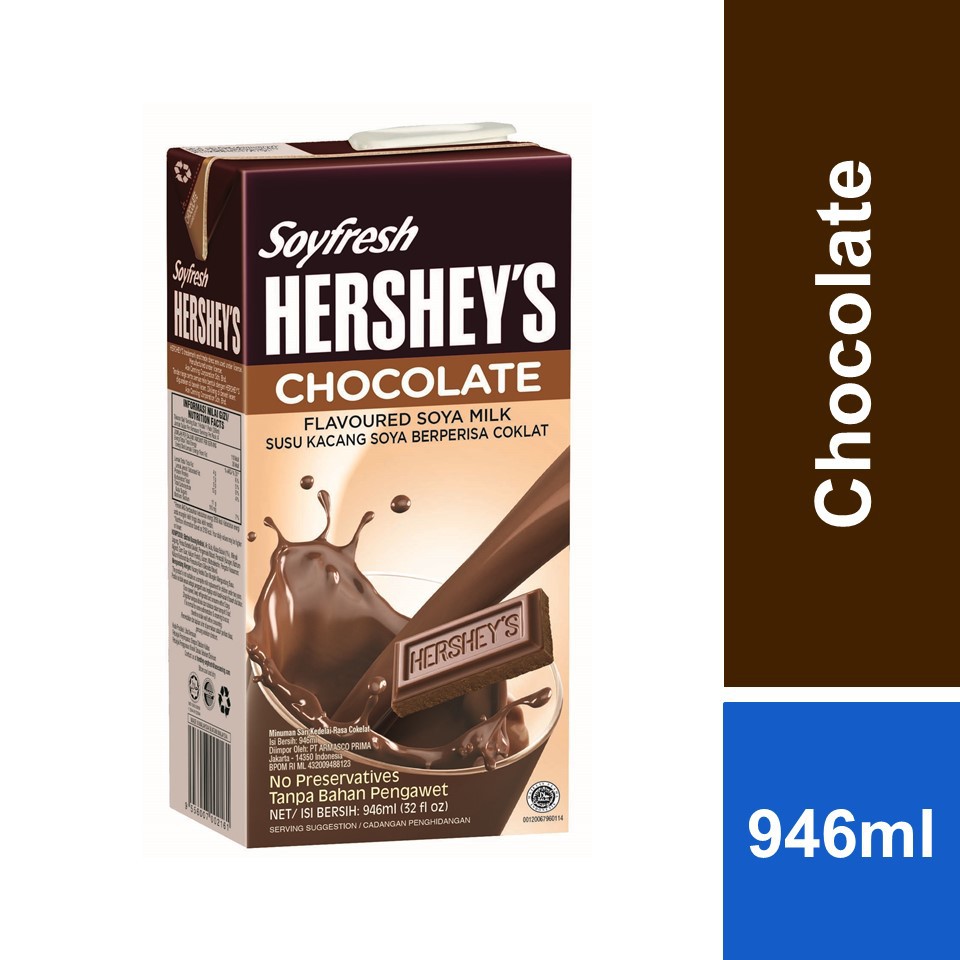Hershey S Soyfresh Chocolate 946ml Shopee Malaysia