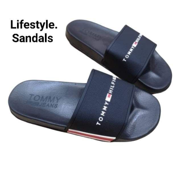 tommy hilfiger slide sandals