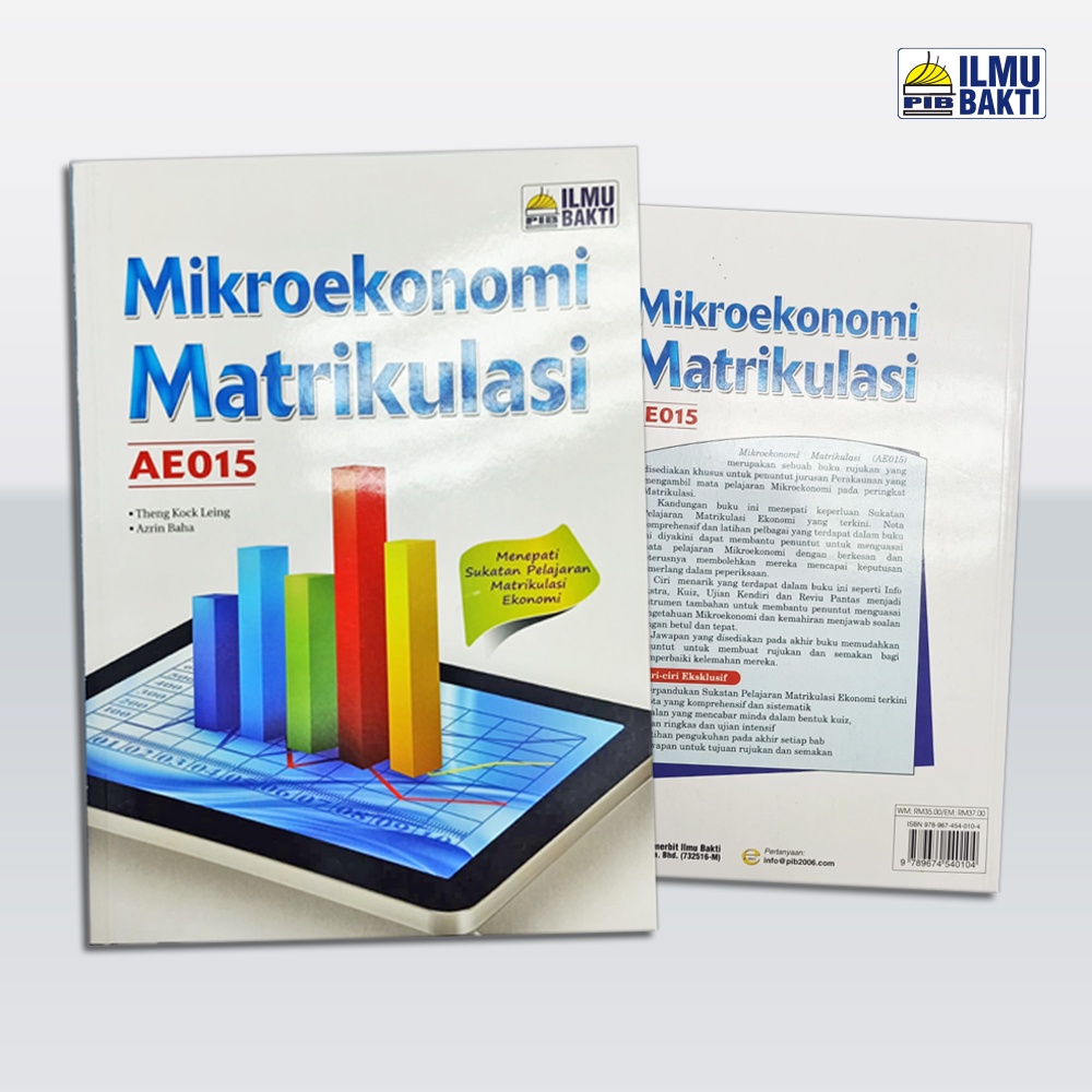 Mikroekonomi Matrikulasi AE015 - Buku Rujukan