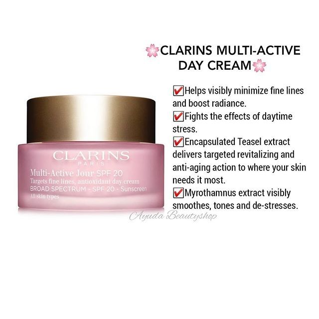 clarins multi jour day cream