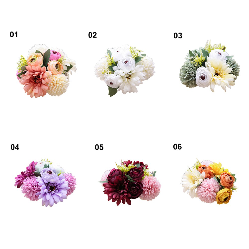 JANE*DIY Silk Daisy Artificial Flower High Quality Fake ...