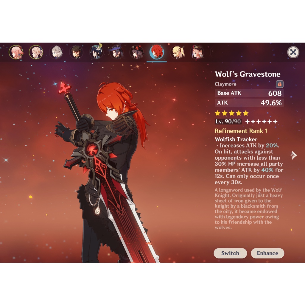 Genshin Impact AR58 5star Highprofile Endgame account Shopee Malaysia