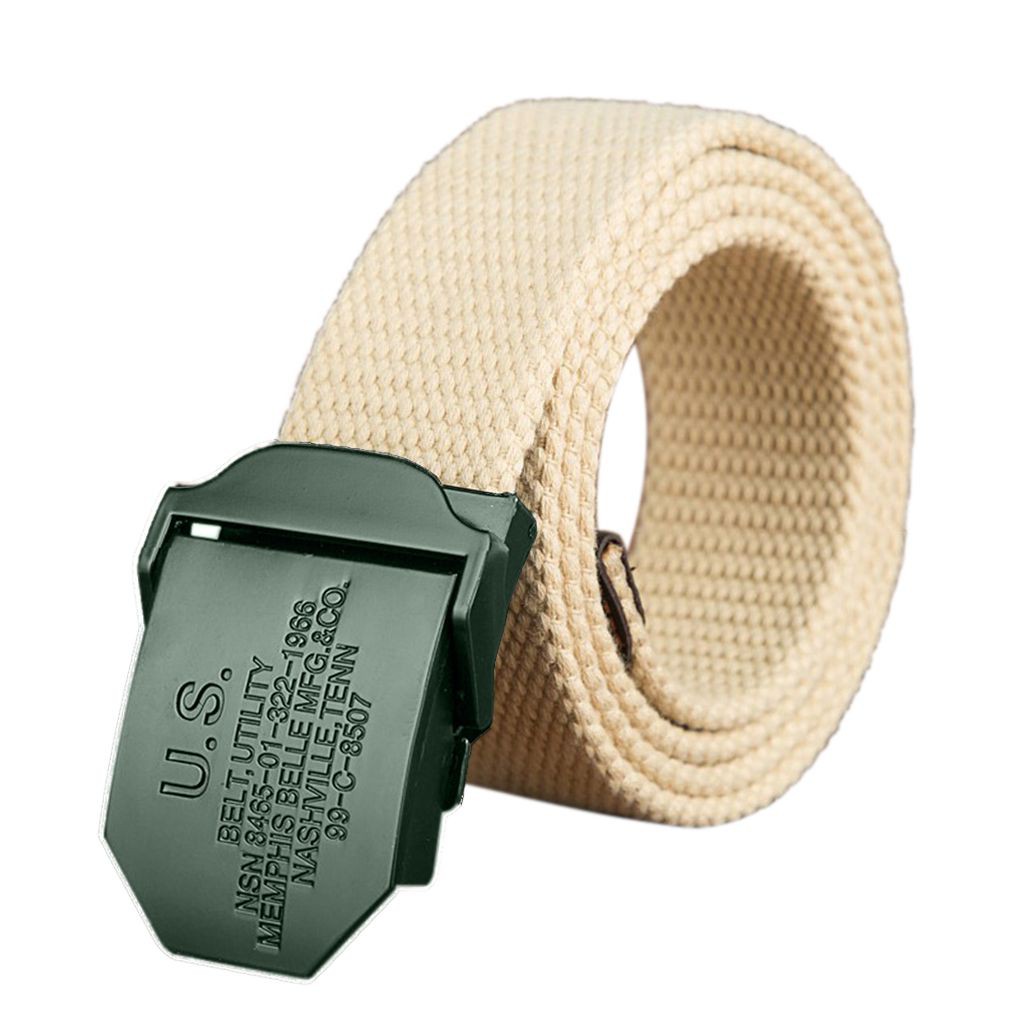 Men&#39;s automatic buckle canvas outdoor belts casualJeans Belt | Shopee Malaysia