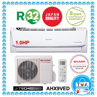 Sharp J Tech Inverter 1 5hp Air Conditioner Ah X12ved2 Ahx12ved2 Shopee Malaysia