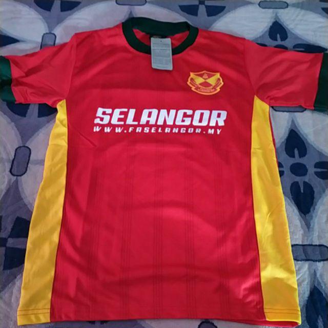 Adult Football Jersey Tshirts Selangor  Baju  Jersey Bola  