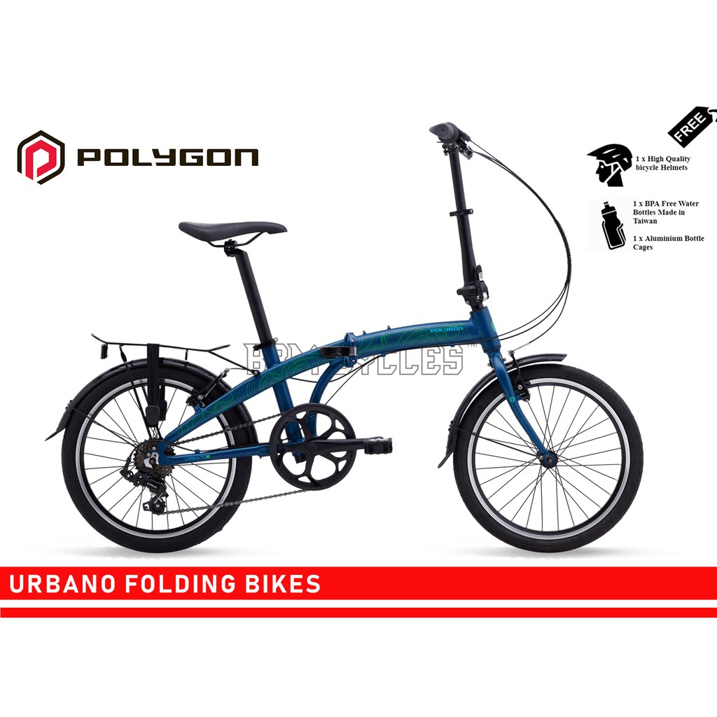 polygon urbano i3 folding bike review
