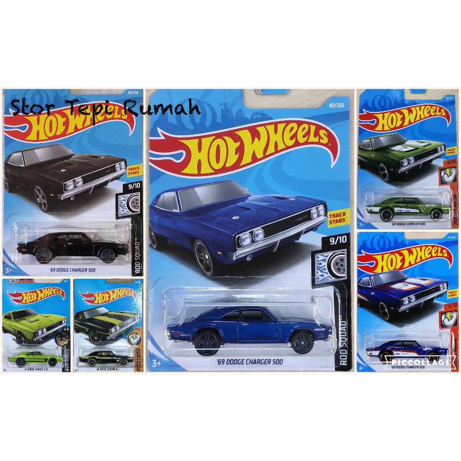 69 dodge charger 500 hot wheels 2018