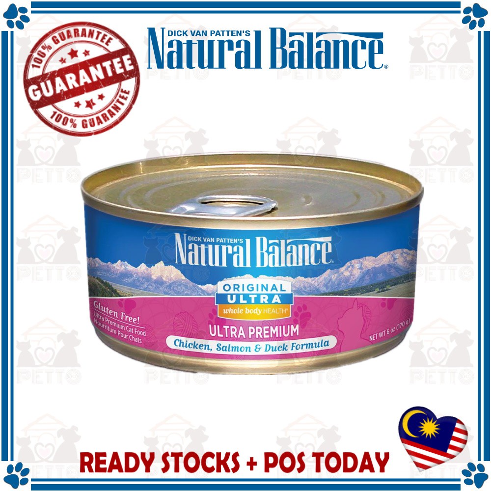 Natural Balance Ultra Premium Cat Canned Foods 170g (6oz) Shopee Malaysia