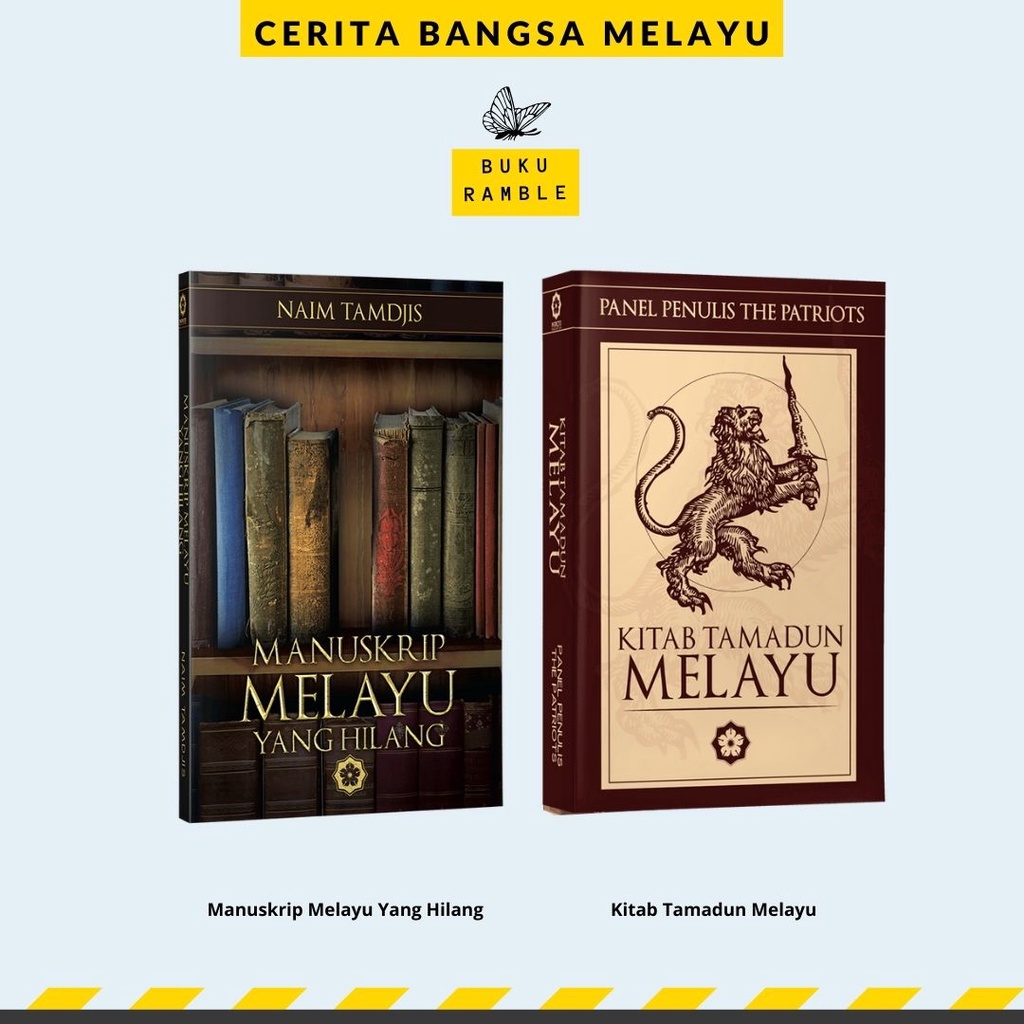 Buku Ramble Sejarah The Patriot Manuskrip Melayu Yang Hilang Kitab Tamadun Melayu Shopee Malaysia