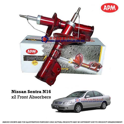 Nissan Sentra N16 Apm Performax Absorber Sport Shock Absorbers Heavy Duty Shopee Malaysia