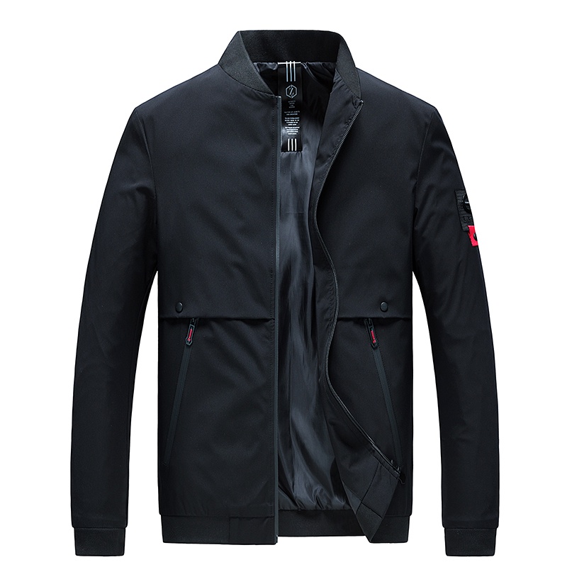 Autumn and winter new men's jacket windproof stand-collar jacket trendy brand casual jacket baseball collar men's jacket