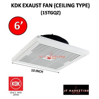 KDK 10"/8"/6" Ceiling Type Exhaust Fan Ventilation Fan ( 25TGQ7