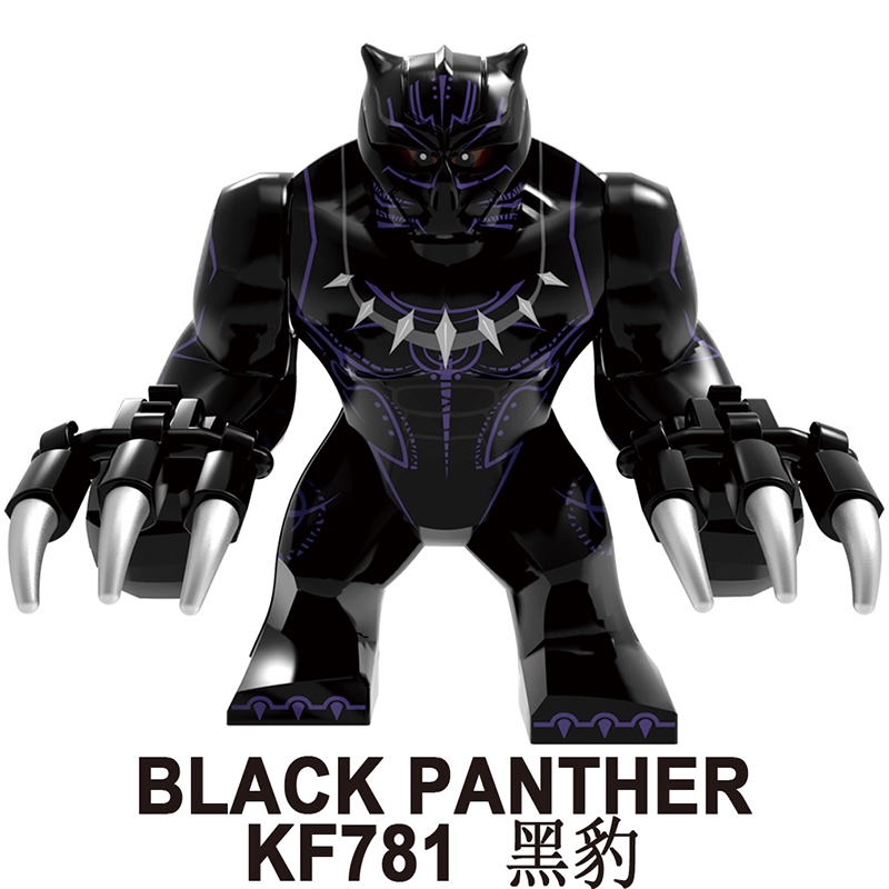 black panther robot toy