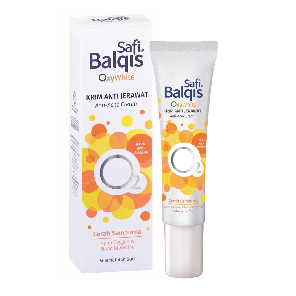 Safi Balqis Safi Balqis Oxywhite Anti Acne Cream 15g Shopee Malaysia