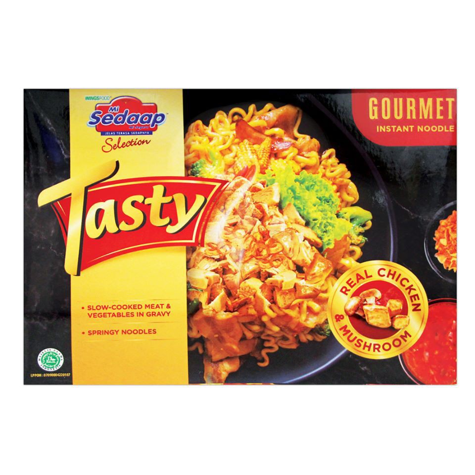 【READY STOCK】Mi Sedaap Selection Tasty Gourmet Instant Noodle with Real ...