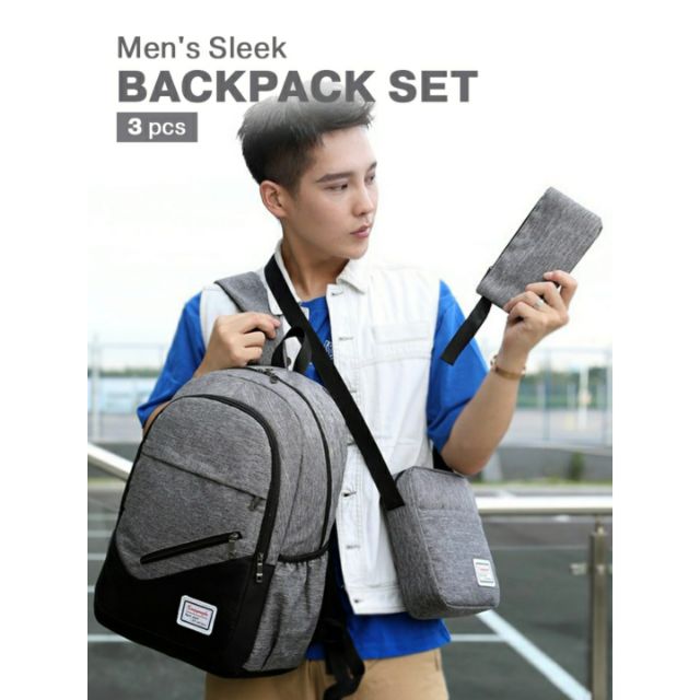 sleek mens backpack