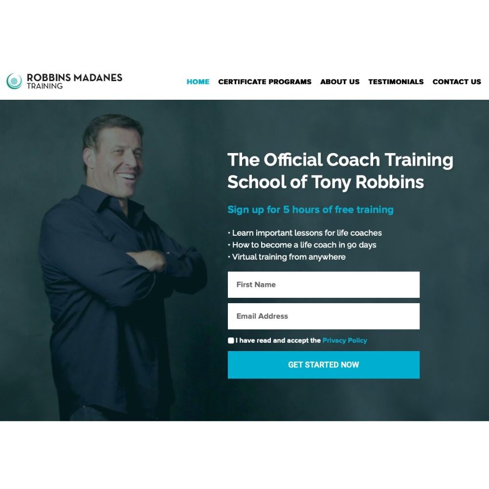 Video Course Robbins Life Coaching Training By Robbins Madanes Training Shopee Malaysia